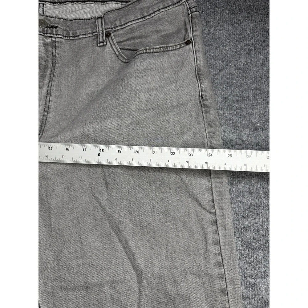 Levi's  514 Jeans Mens 42x32 Gray Straight Fit Denim Gray